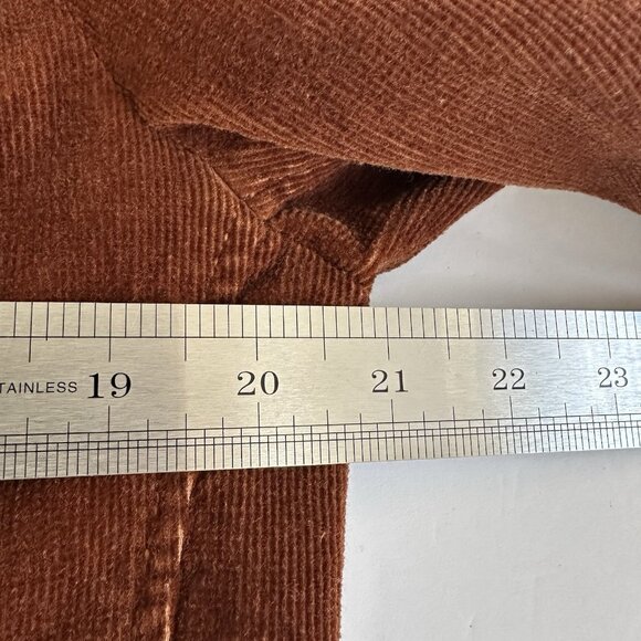 I Jeans by Buffalo Corduroy Blazer Tanya L Brown Elbow Patch Equestrian Academia - Picture 10 of 16